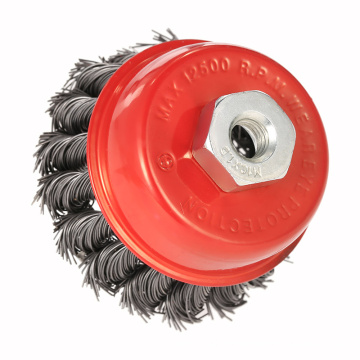 high quality hard and springy steel wire brush for cleaning rust